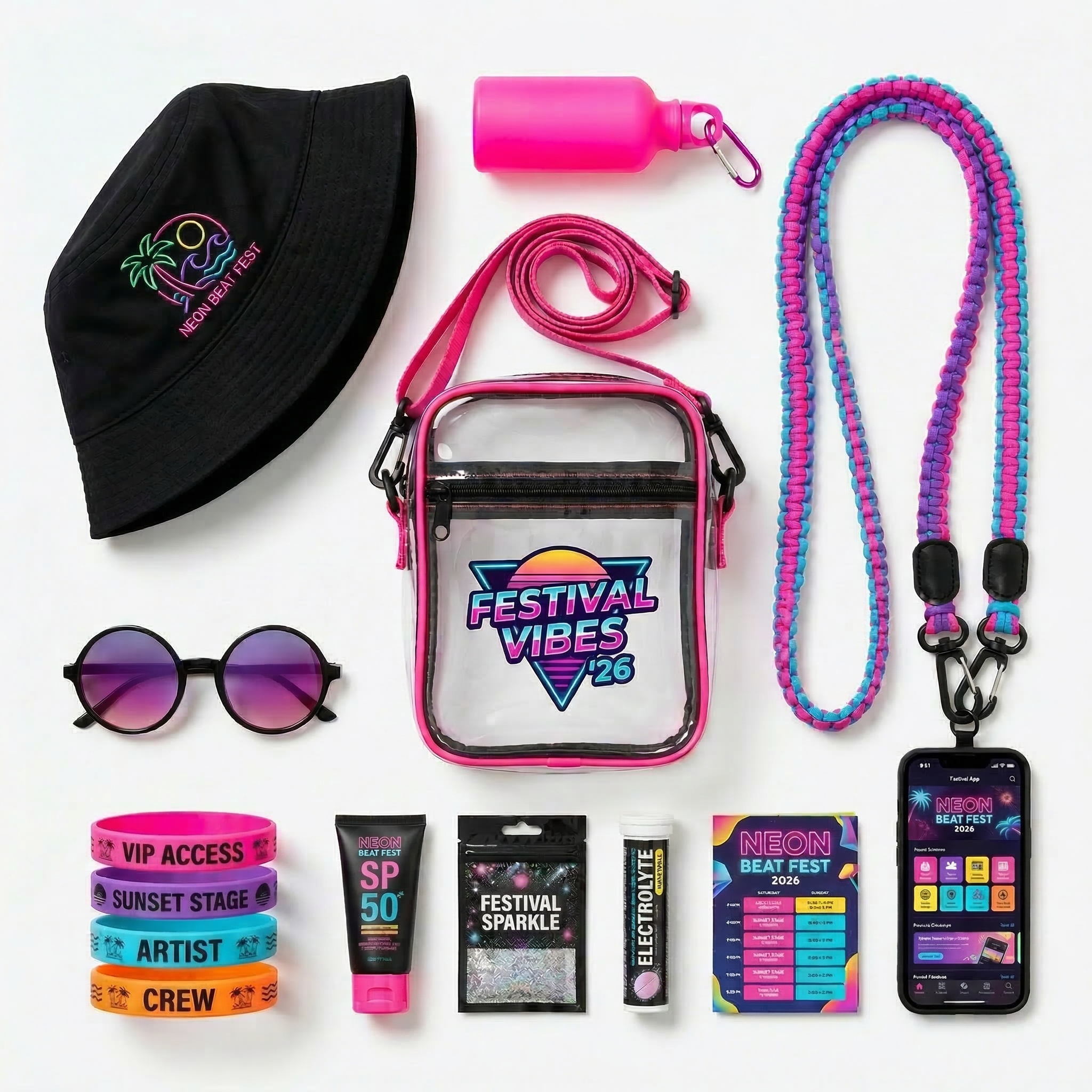 Music Festival Rave Survival Kit