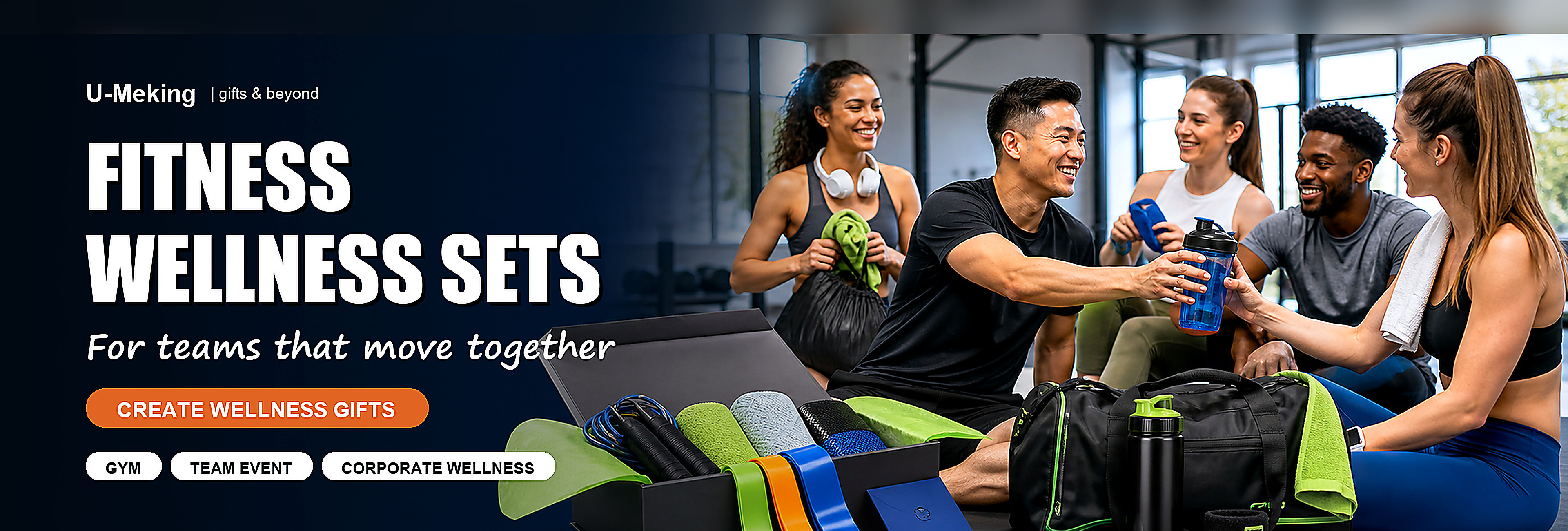 Fitness Wellness Gift Set Case